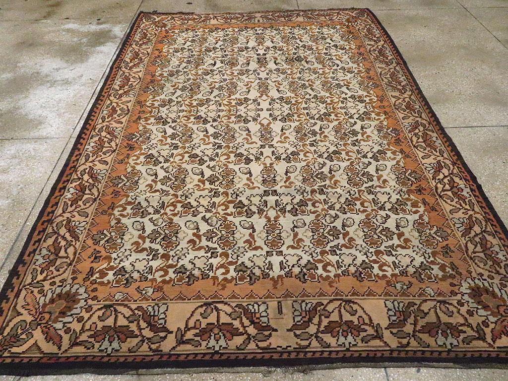 Antique Ukrainian Bessarabian Carpet, No.8880 - Gss