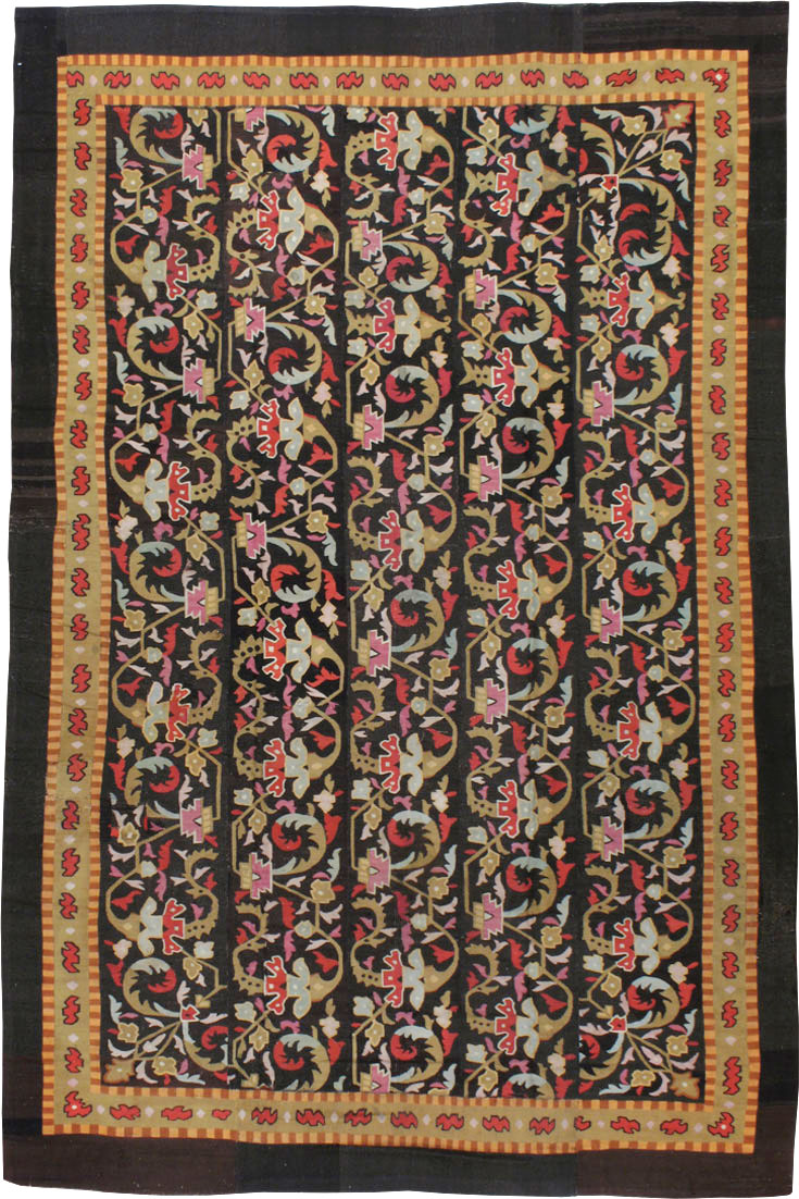 Antique French Aubusson Carpet, No.8883 - Gss