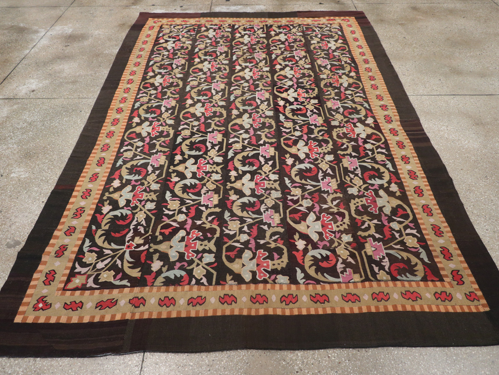 Antique French Aubusson Carpet, No.8883 - Gss