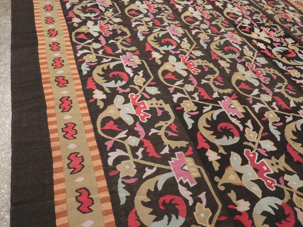 Antique French Aubusson Carpet, No.8883 - Gss