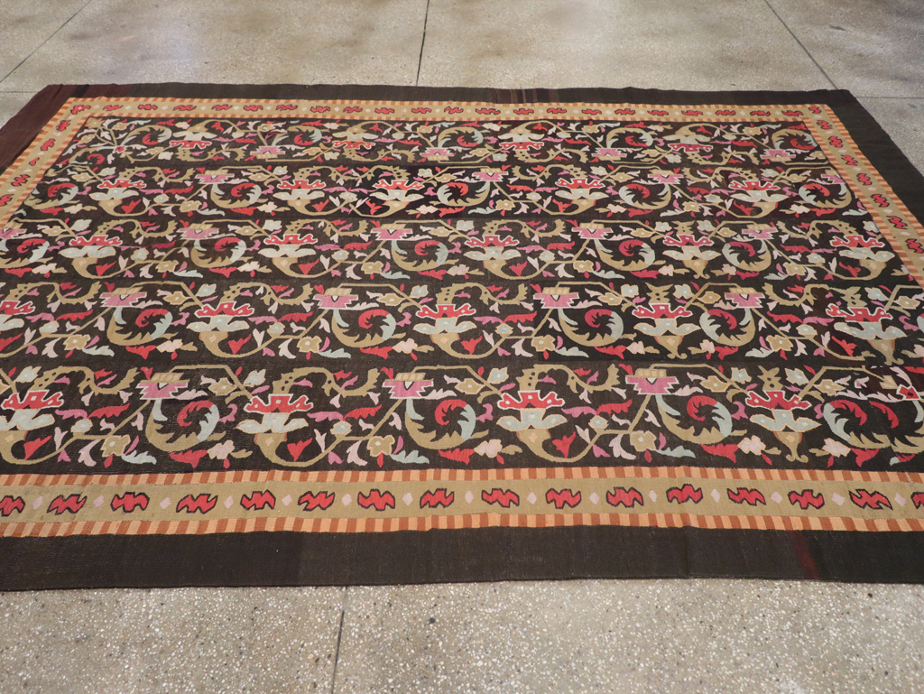 Antique French Aubusson Carpet, No.8883 - Gss