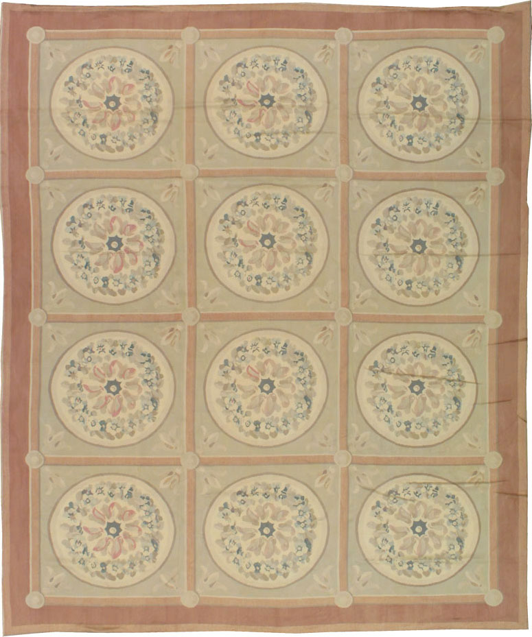 Modern Spanish Aubusson Small Room Size Carpet, No.8885 - Gss