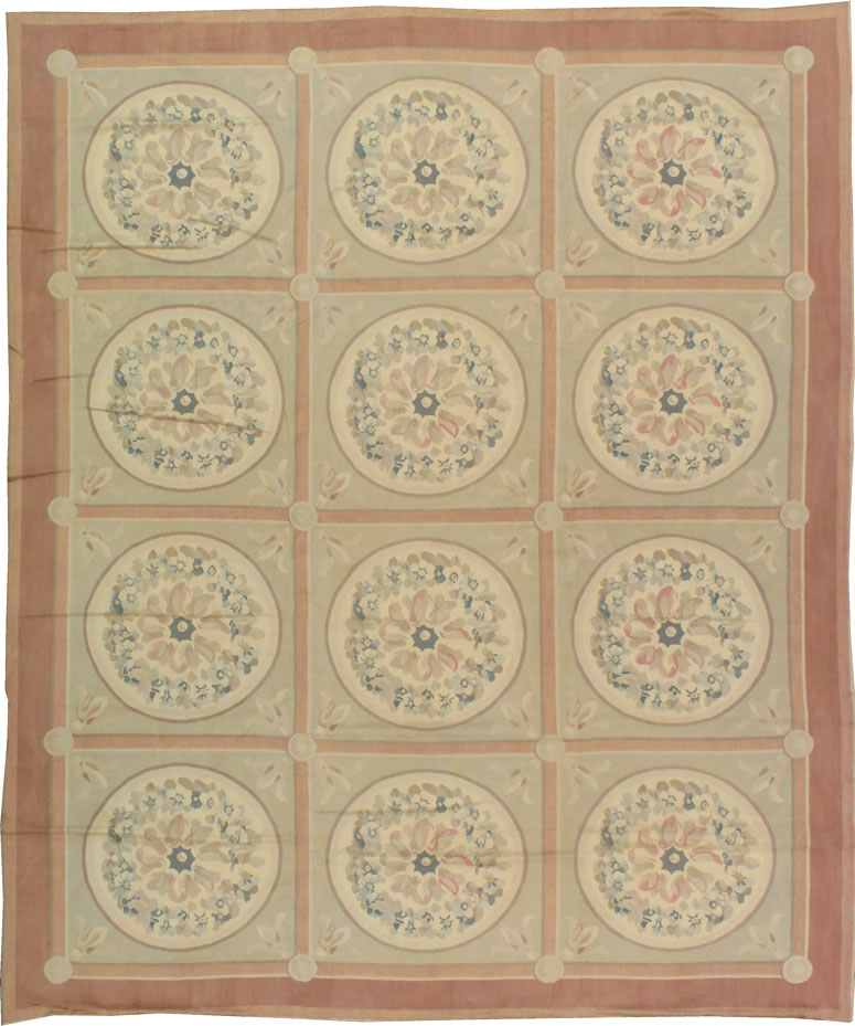 Modern Spanish Aubusson Small Room Size Carpet, No.8885 - Gss