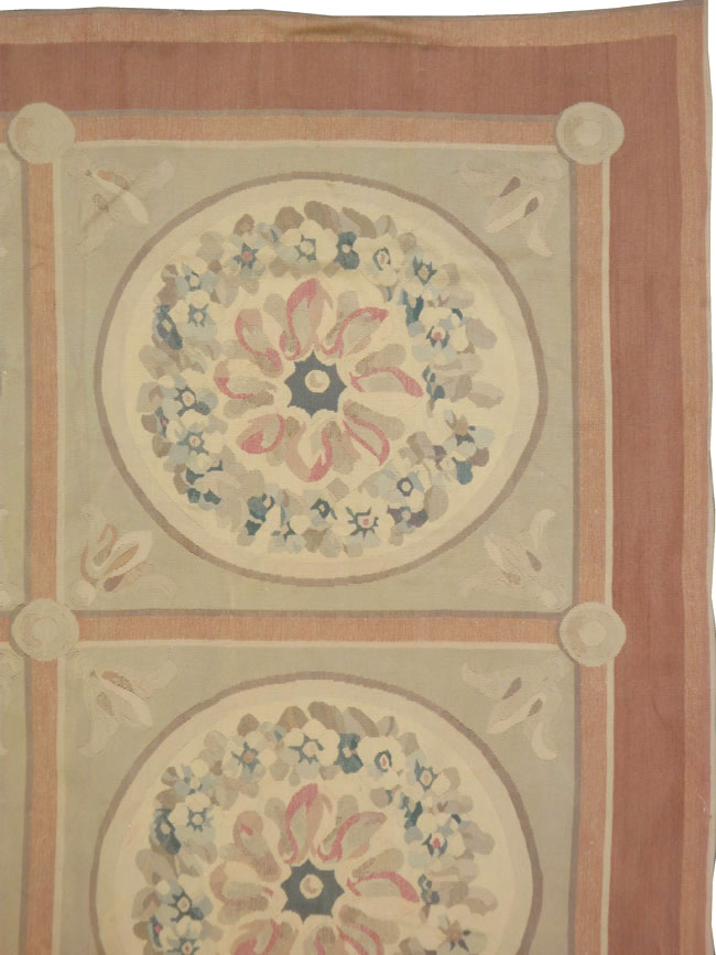 Modern Spanish Aubusson Small Room Size Carpet, No.8885 - Gss