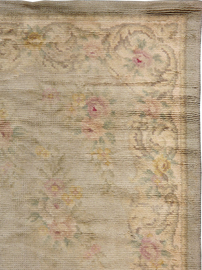 Antique Spanish Savonnerie Carpet, No.8888 - Gss