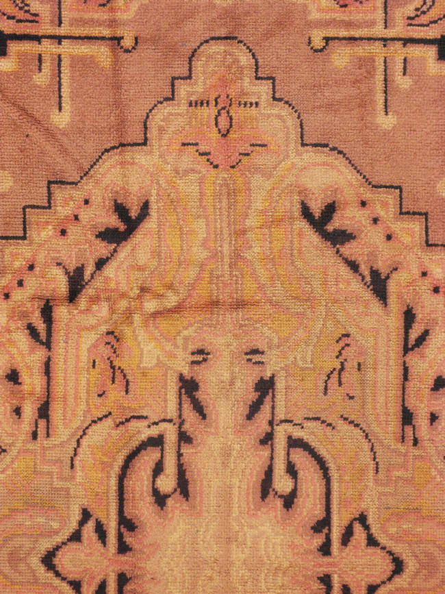 Antique European Art Deco Carpet, No.8907 - Gss