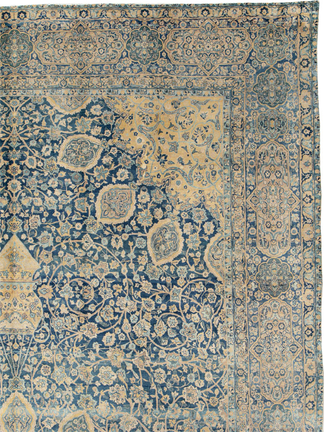 Antique Persian Lavar Kerman Carpet, No.8937 - Gss