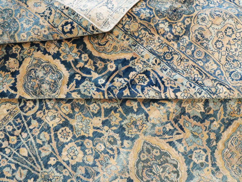 Antique Persian Lavar Kerman Carpet, No.8937 - Gss