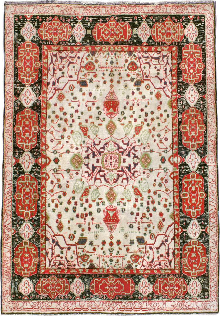 Antique Indian Agra Carpet, No.8951 - Gss