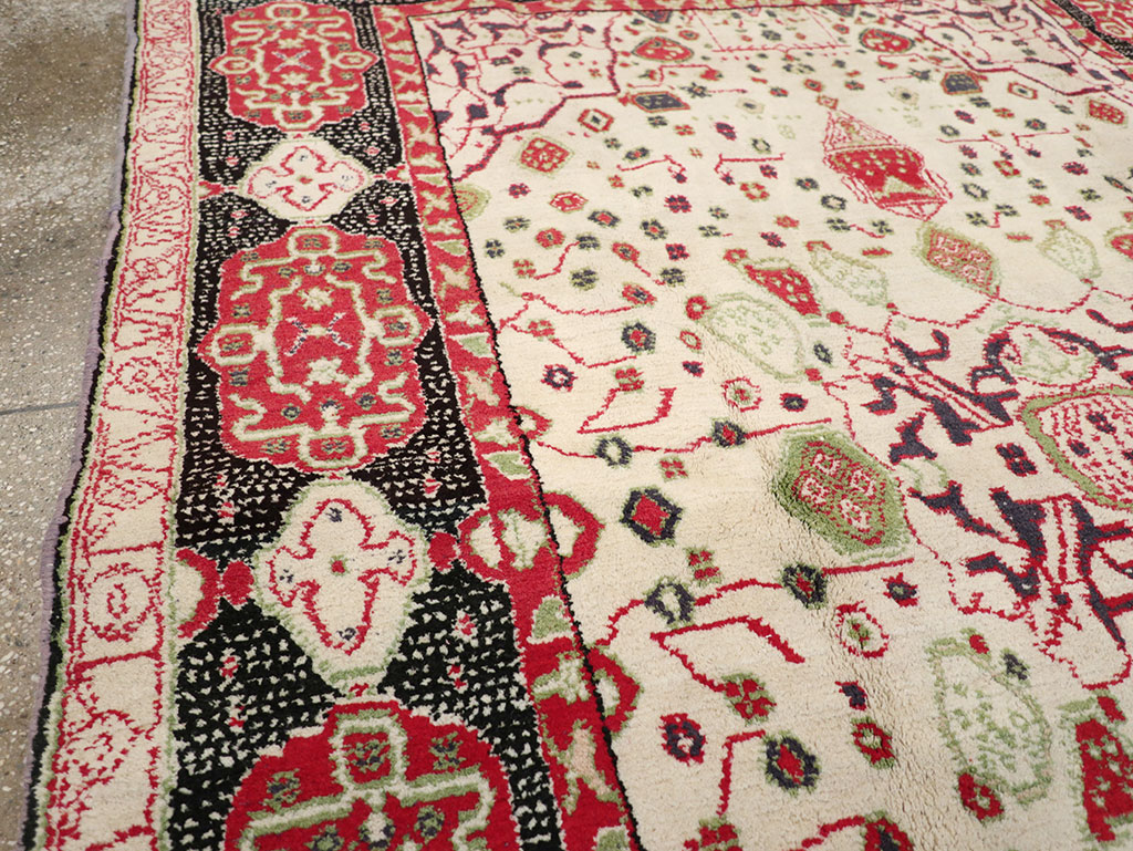 Antique Indian Agra Carpet, No.8951 - Gss