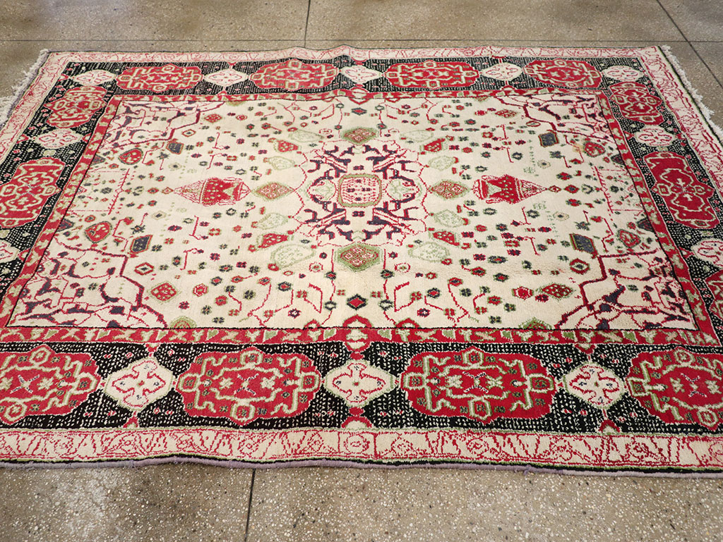 Antique Indian Agra Carpet, No.8951 - Gss