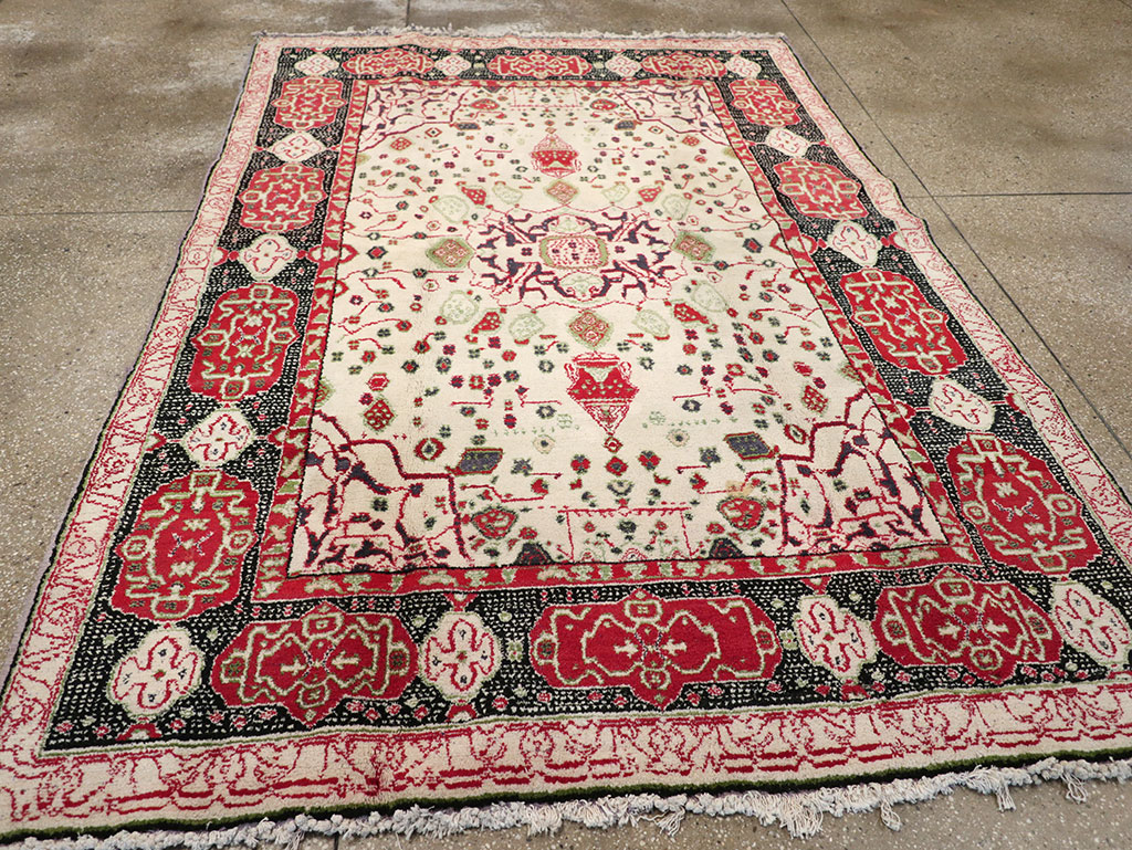 Antique Indian Agra Carpet, No.8951 - Gss