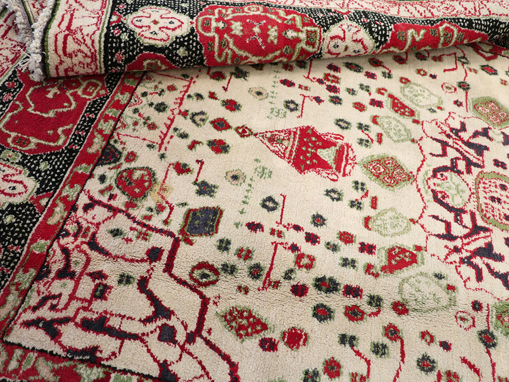 Antique Indian Agra Carpet, No.8951 - Gss