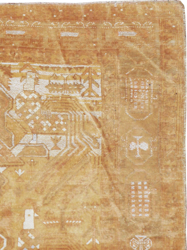 Vintage Afghan Baluch Carpet, No.8966 - Gss