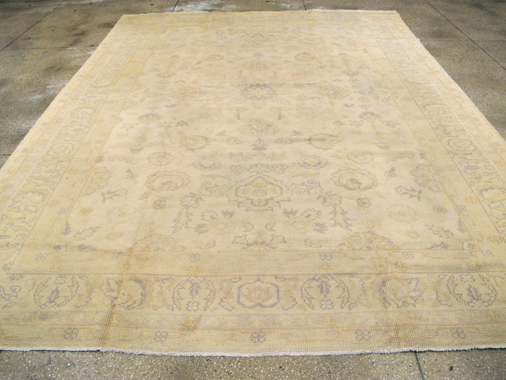 Antique Turkish Oushak Carpet, No.9010 - Gss