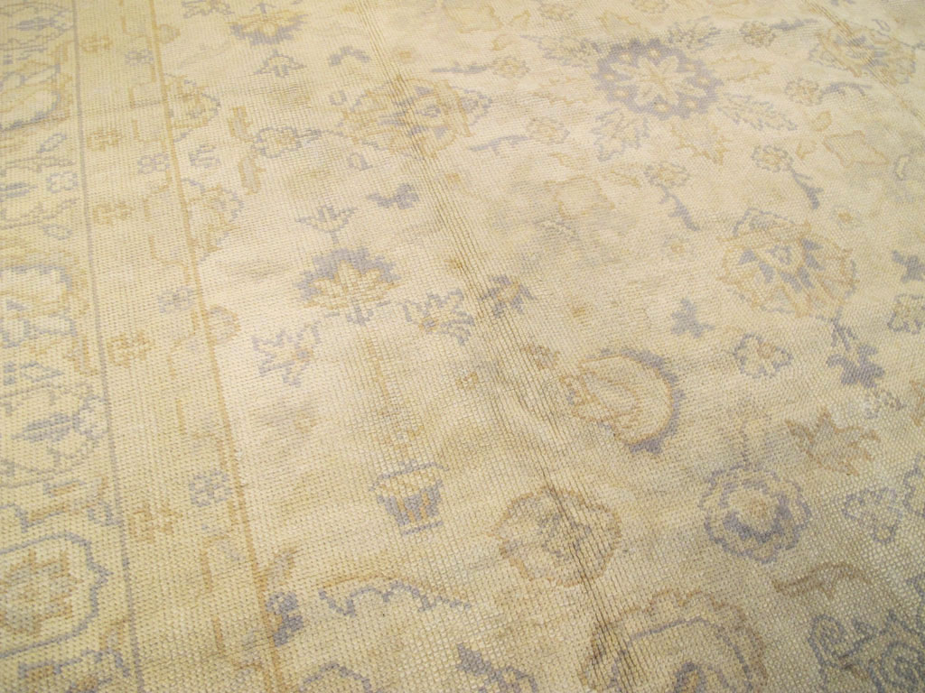 Antique Turkish Oushak Carpet, No.9010 - Gss