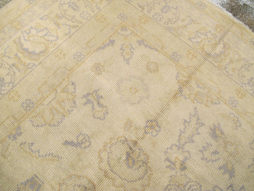 Antique Turkish Oushak Carpet, No.9010 - Gss