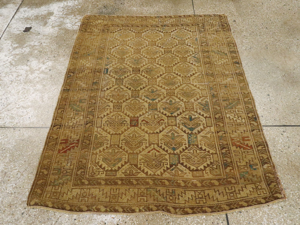 Antique Caucasian Shirvan Rug, No.9013 - Gss