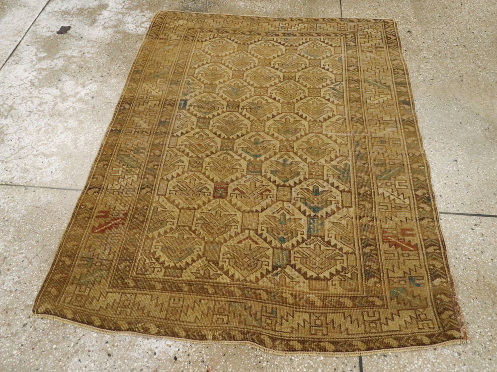 Antique Caucasian Shirvan Rug, No.9013 - Gss