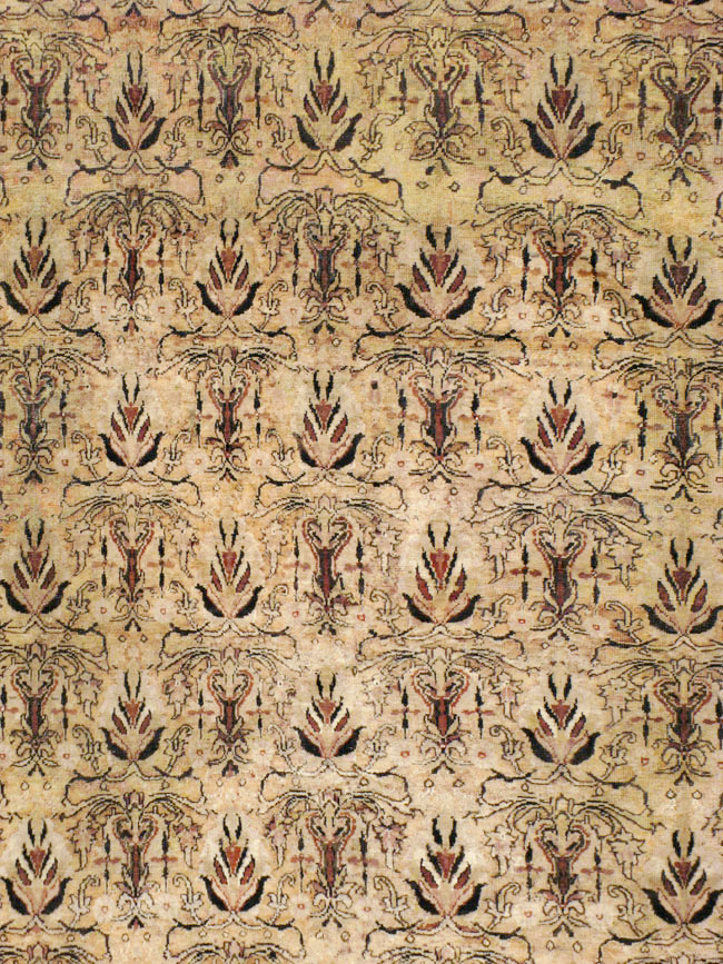 Antique Indian Lahore Carpet, No.9023 - Gss