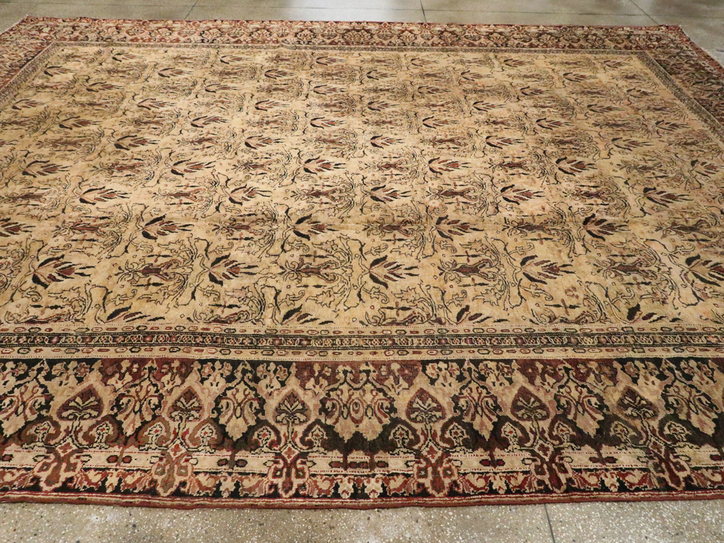 Antique Indian Lahore Carpet, No.9023 - Gss