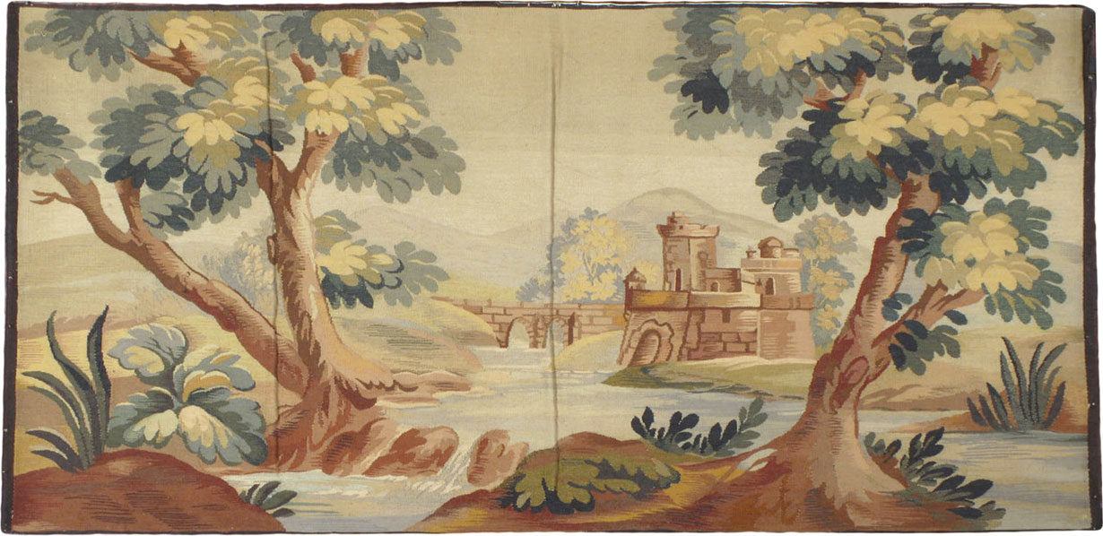 Antique French Tapestry, No.9031 - Gss