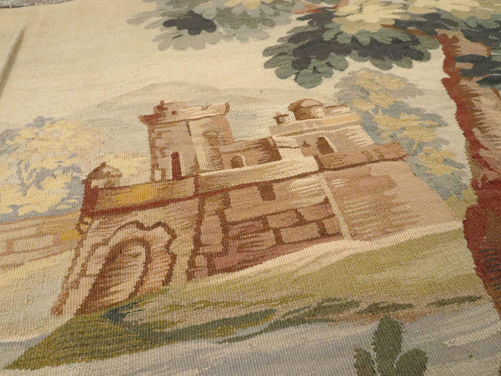Antique French Tapestry, No.9031 - Gss