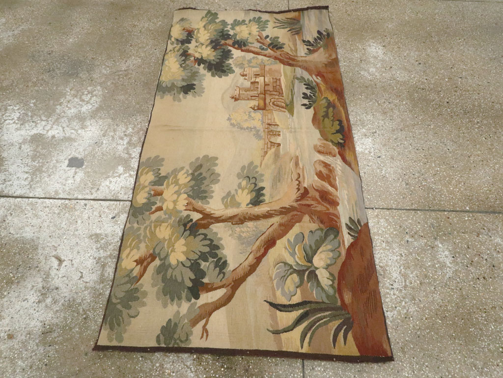 Antique French Tapestry, No.9031 - Gss