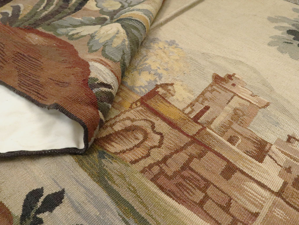 Antique French Tapestry, No.9031 - Gss