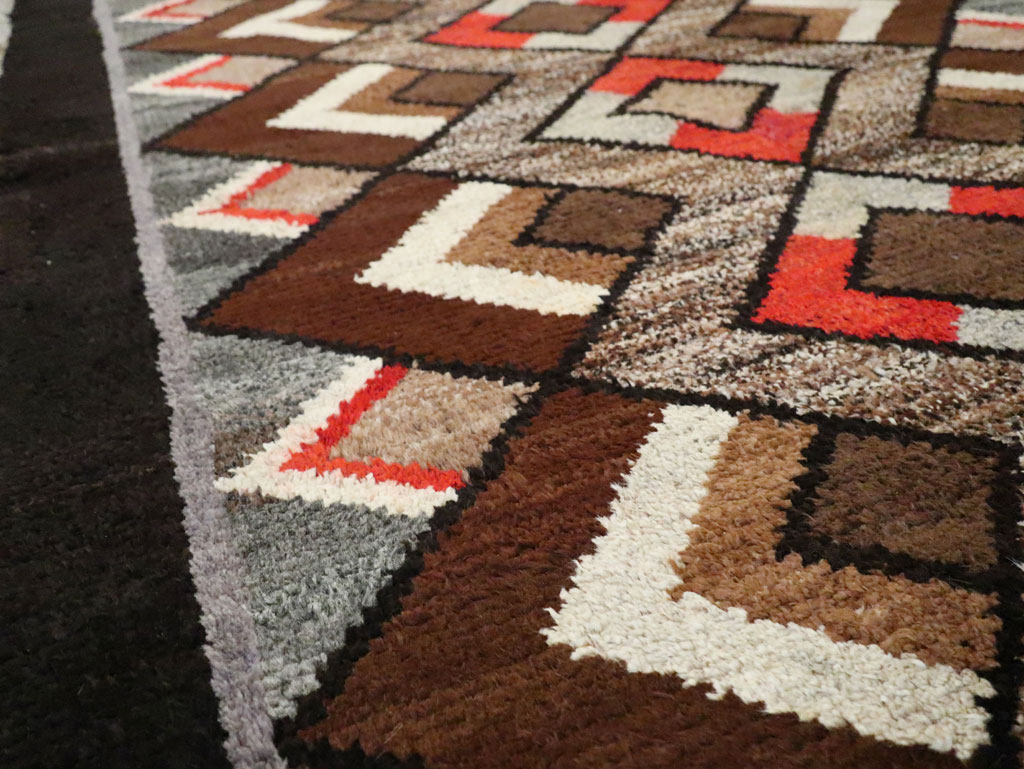 Vintage Art Deco Rug, No.9032 - Gss