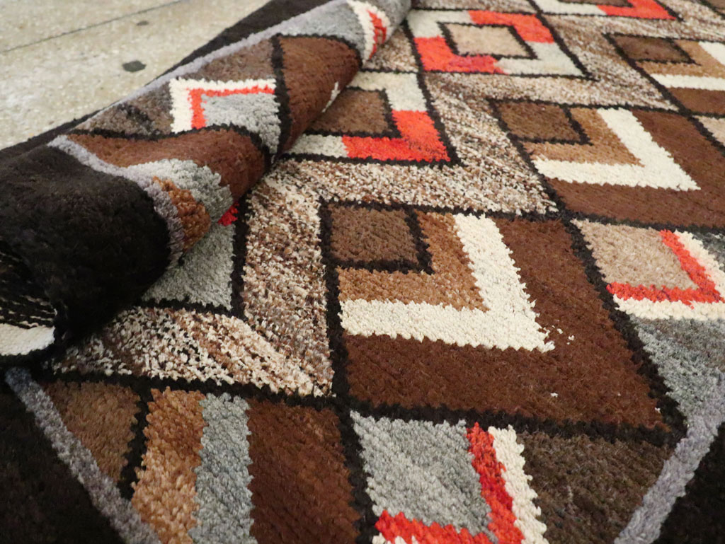 Vintage Art Deco Rug, No.9032 - Gss