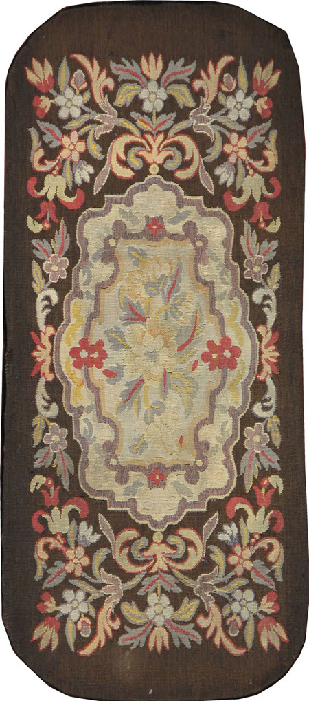 Antique French Aubusson Carpet, No.9038 - Gss