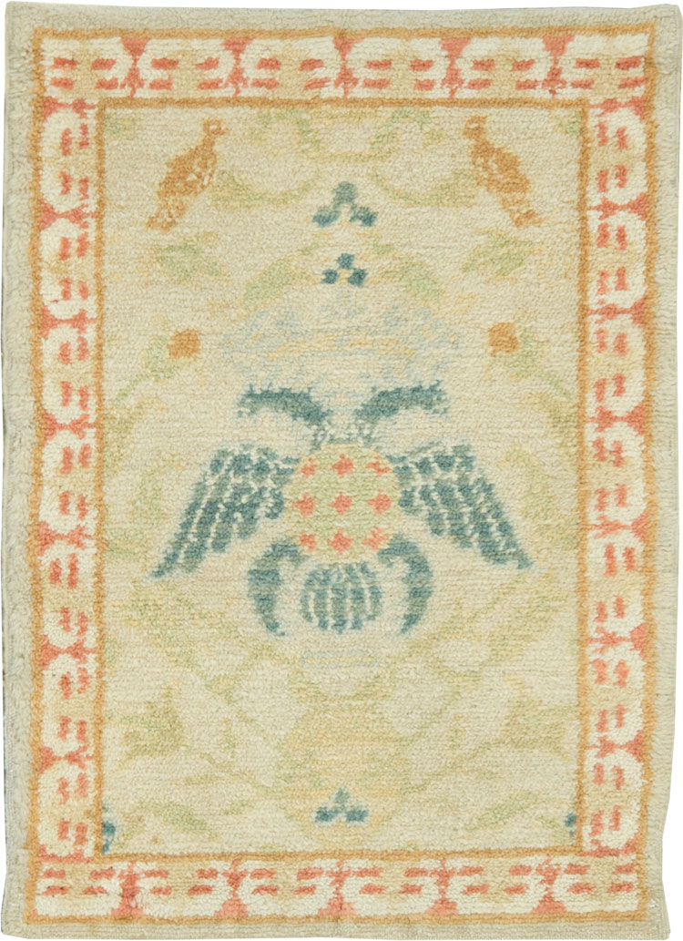 Antique Spanish Cuenca Carpet, No.9040 - Gss
