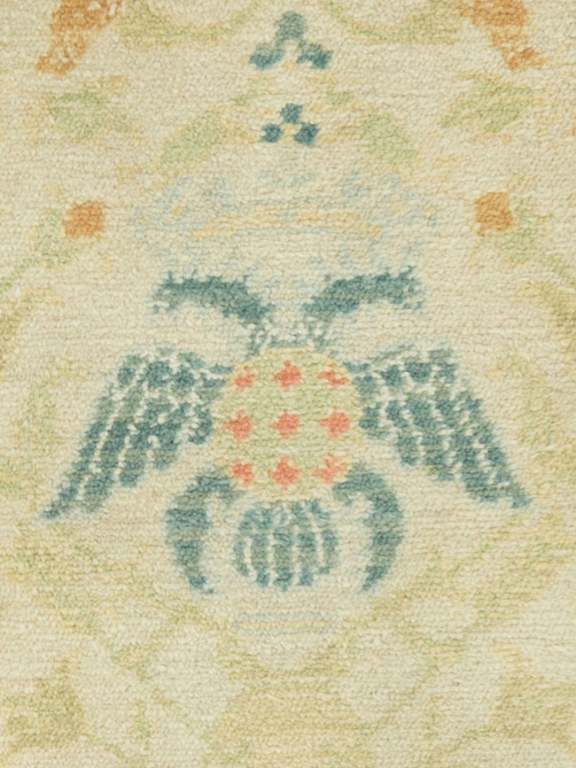 Antique Spanish Cuenca Carpet, No.9040 - Gss