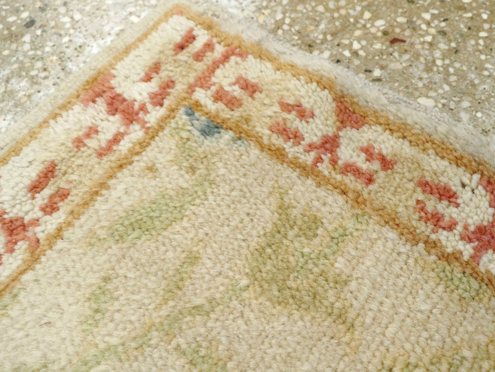 Antique Spanish Cuenca Carpet, No.9040 - Gss