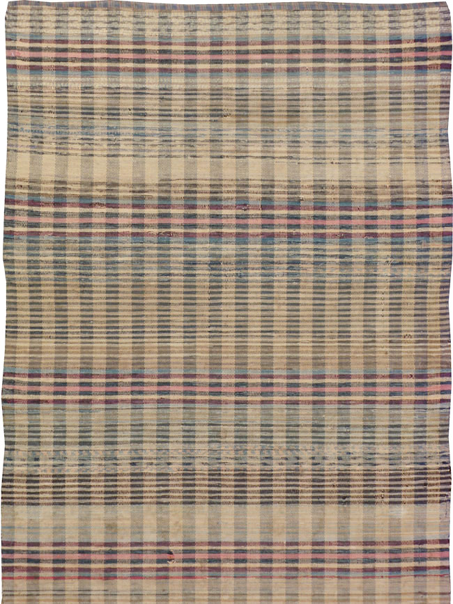 Vintage American Rag Rug Runner, No.9060 - Gss