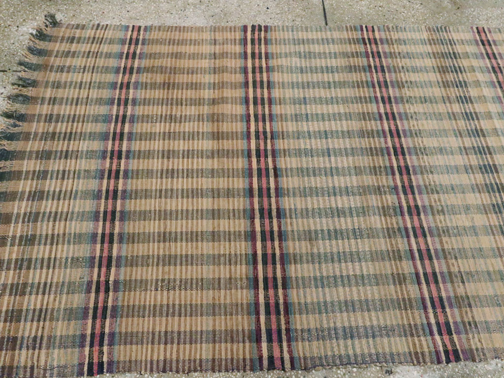 Vintage American Rag Rug Runner, No.9060 - Gss