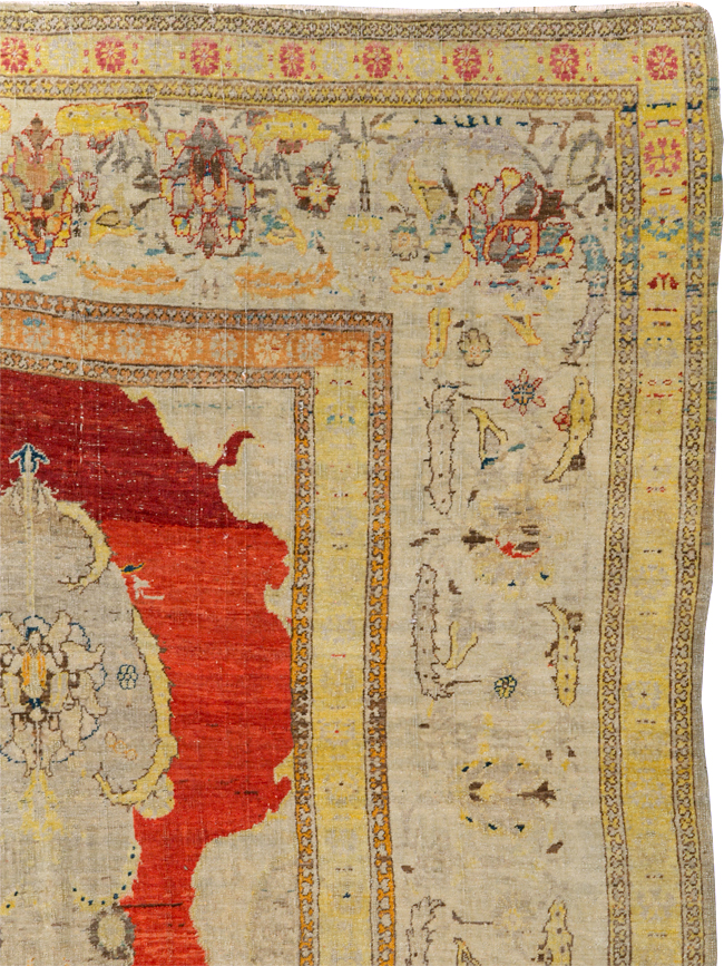 Antique Tabriz Hagi Jalili Carpet, No.9069 - Gss