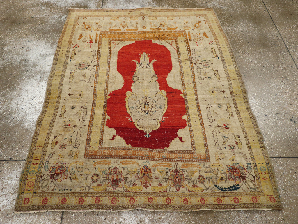 Antique Tabriz Hagi Jalili Carpet, No.9069 - Gss