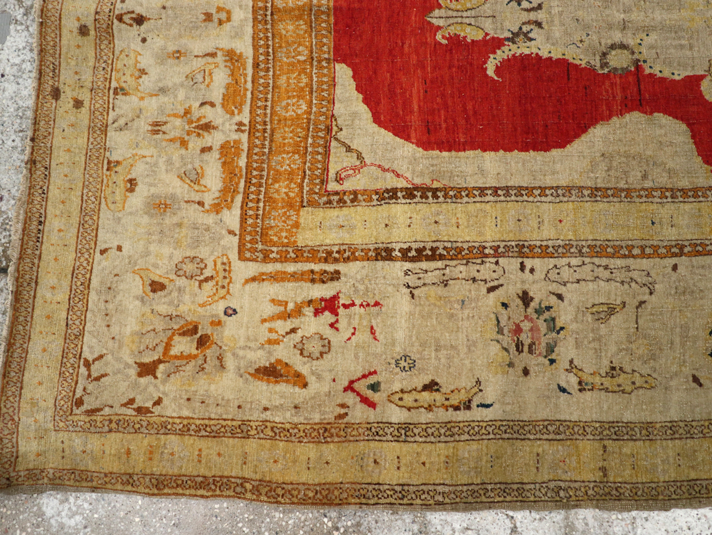 Antique Tabriz Hagi Jalili Carpet, No.9069 - Gss