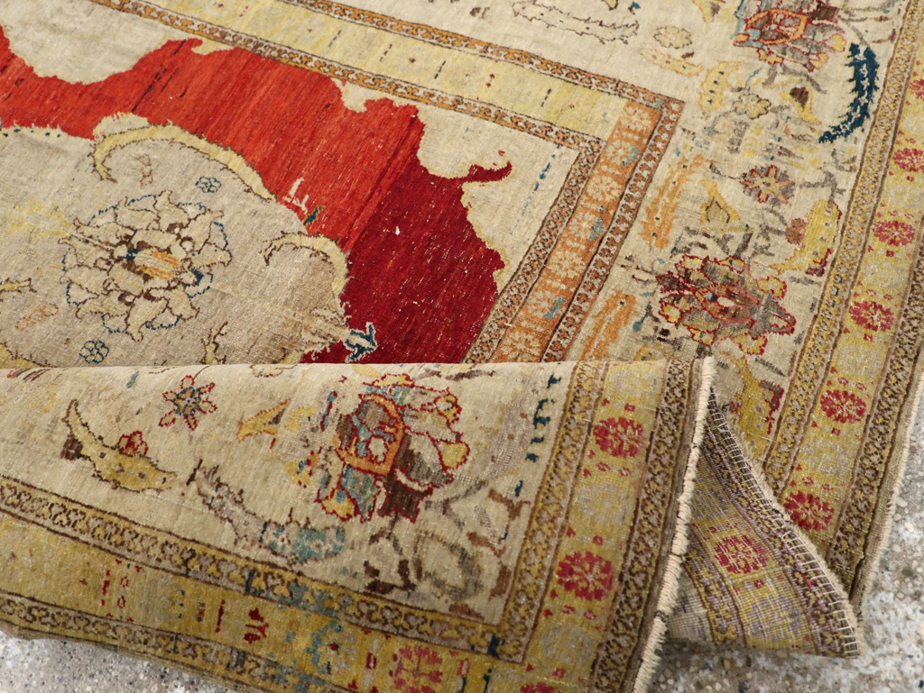 Antique Tabriz Hagi Jalili Carpet, No.9069 - Gss