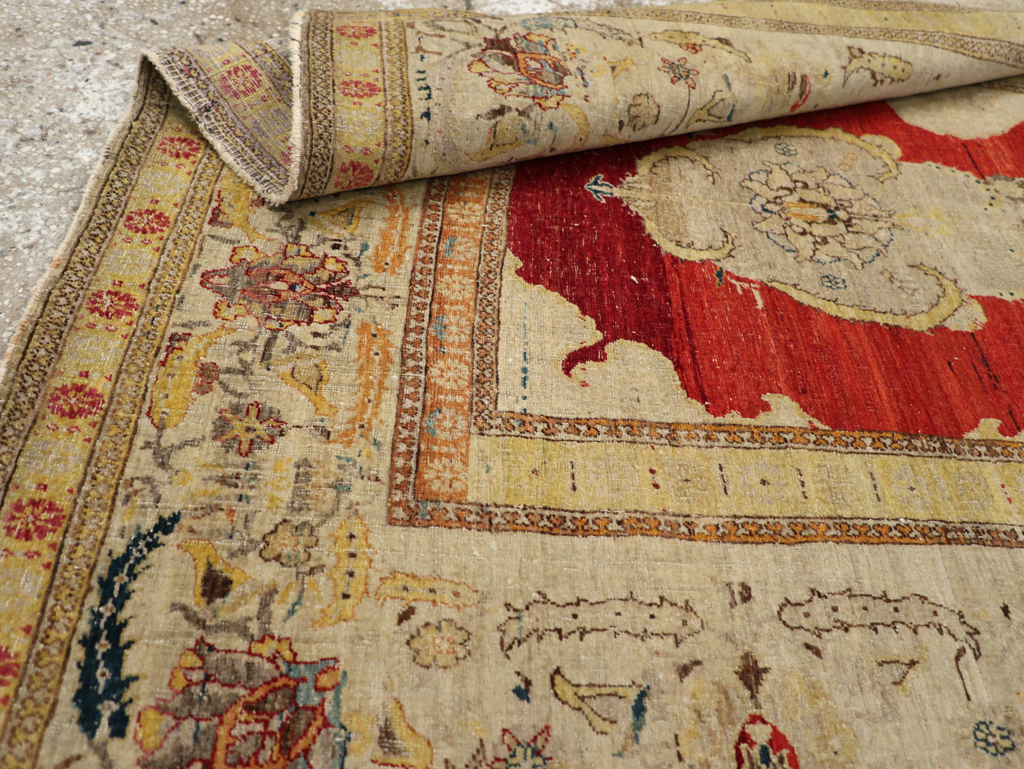 Antique Tabriz Hagi Jalili Carpet, No.9069 - Gss