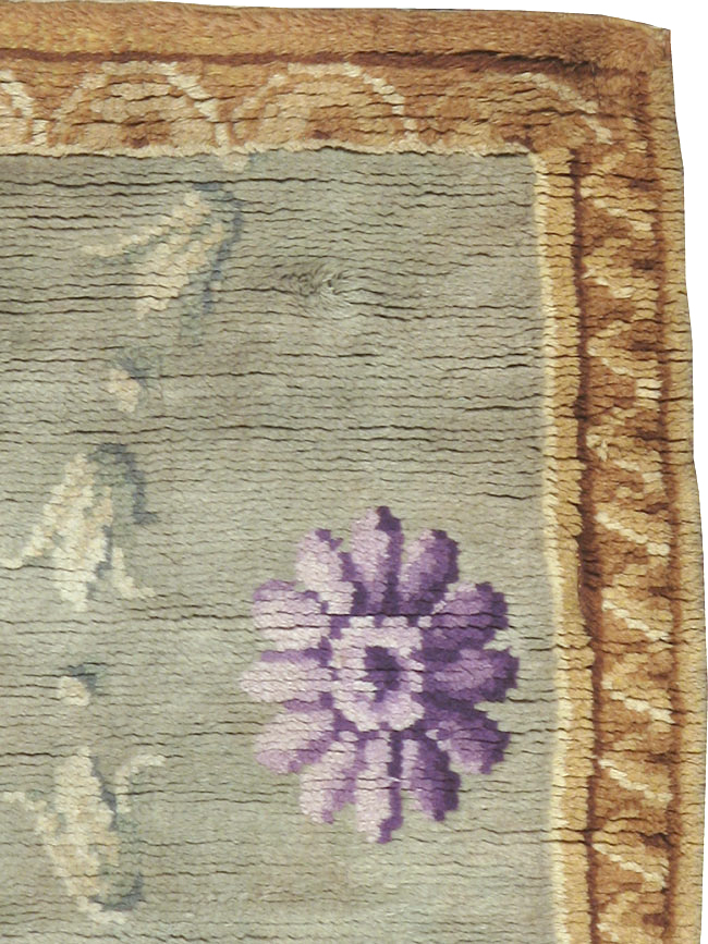 Antique French Savonnerie Rug, No.9092 - Gss