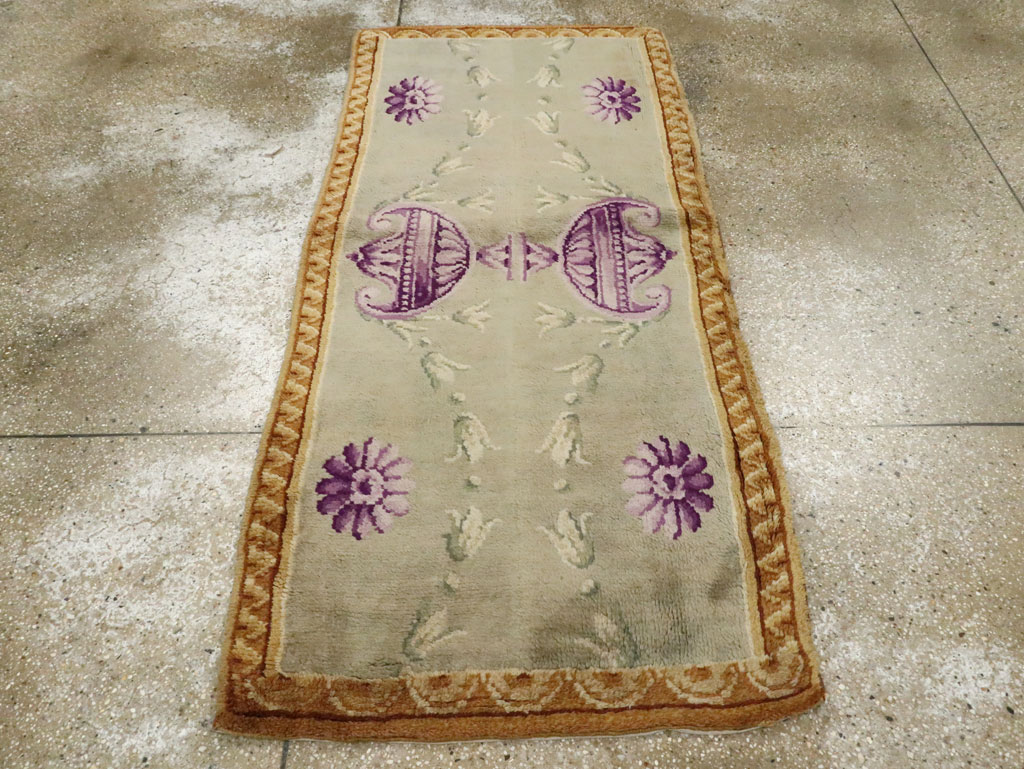 Antique French Savonnerie Rug, No.9092 - Gss