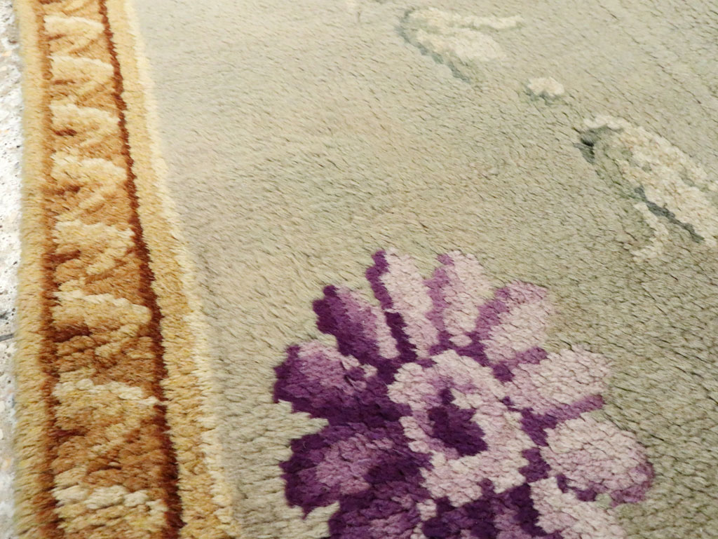 Antique French Savonnerie Rug, No.9092 - Gss