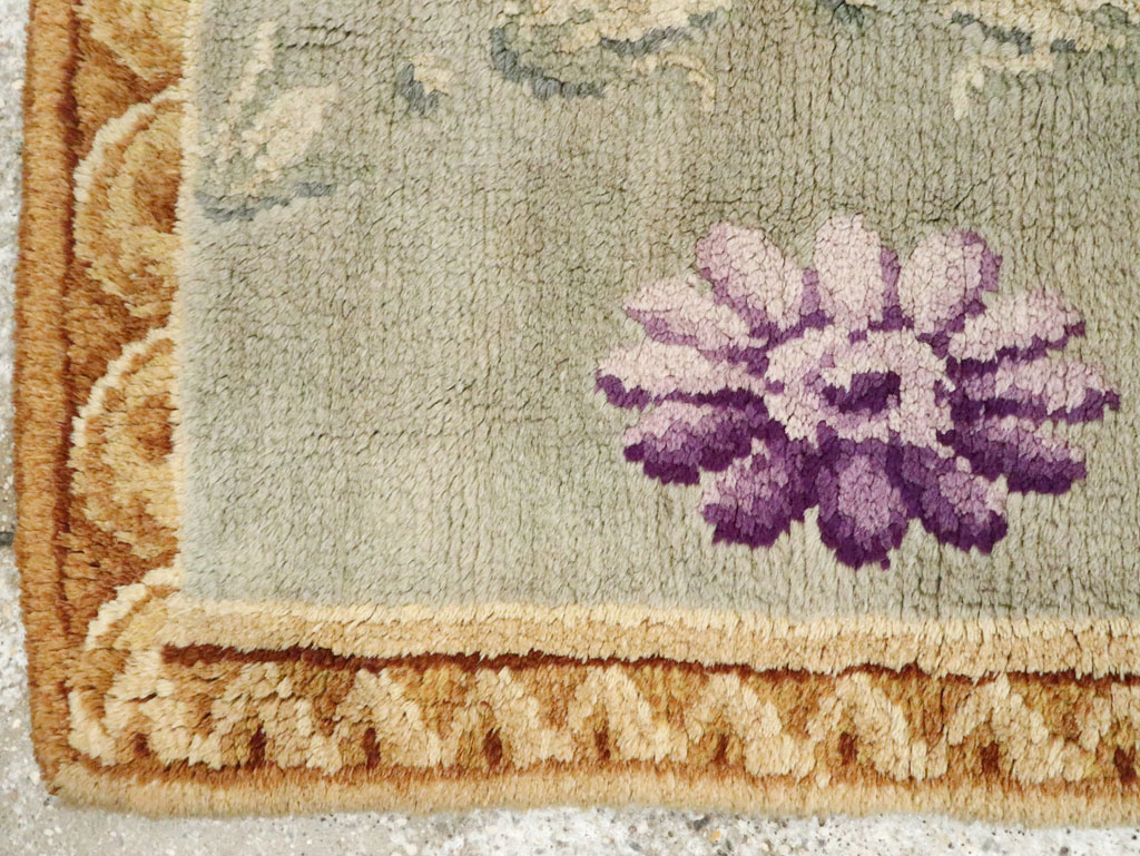 Antique French Savonnerie Rug, No.9092 - Gss