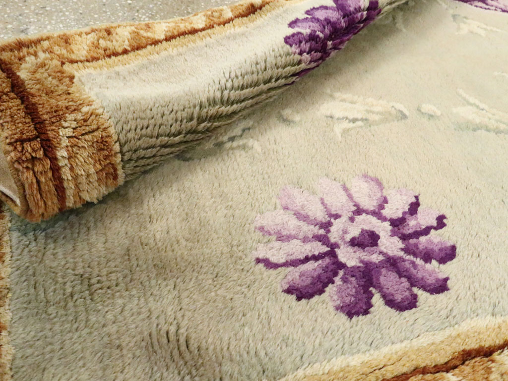 Antique French Savonnerie Rug, No.9092 - Gss