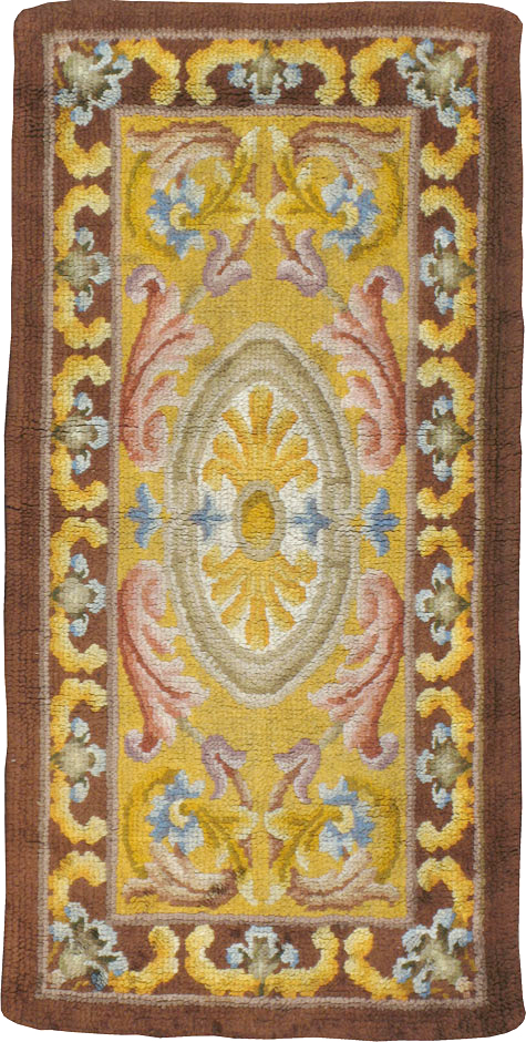 Antique French Savonnerie Rug, No.9099 - Gss