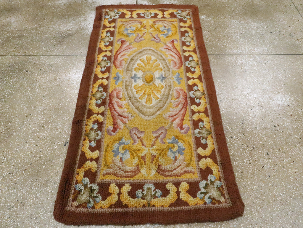 Antique French Savonnerie Rug, No.9099 - Gss