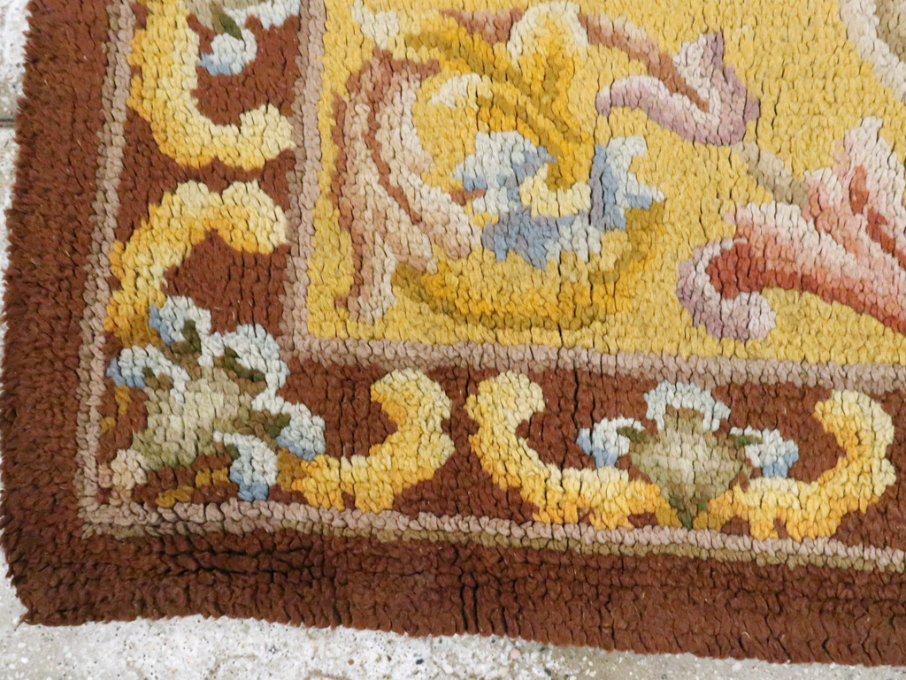 Antique French Savonnerie Rug, No.9099 - Gss
